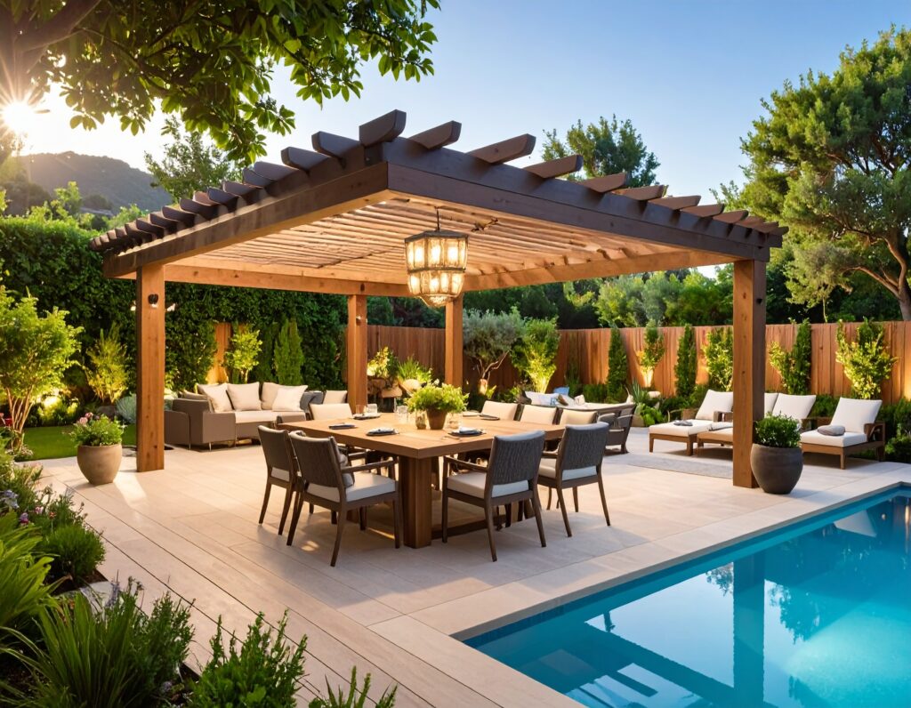 Installer une pergola extérieure