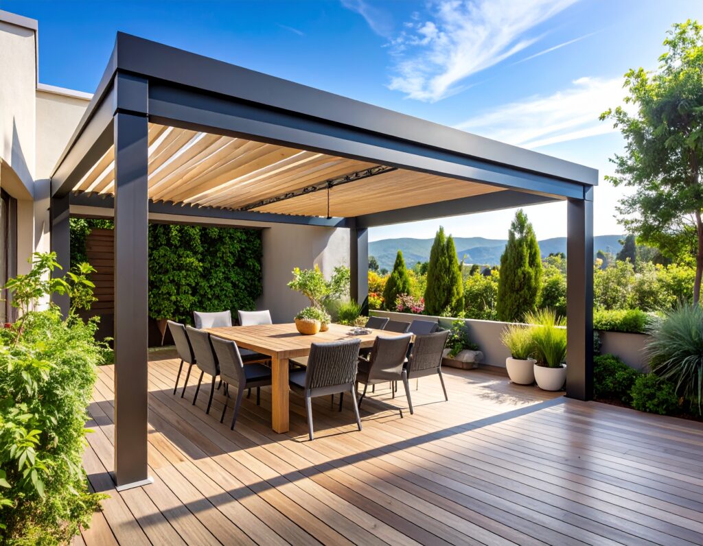 Installer une pergola extérieure
