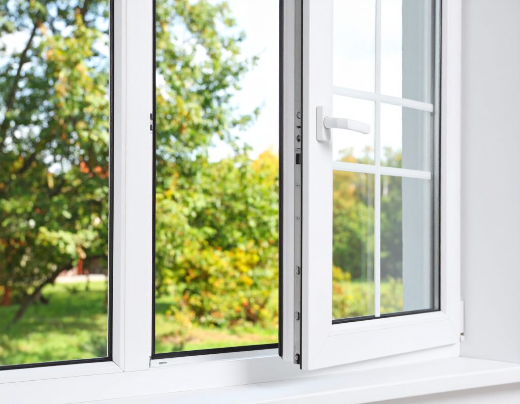 Une fenêtre en aluminium