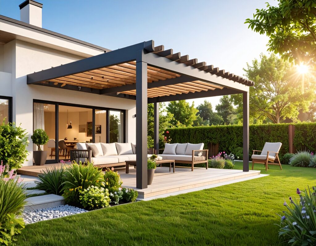 Installer une pergola extérieure