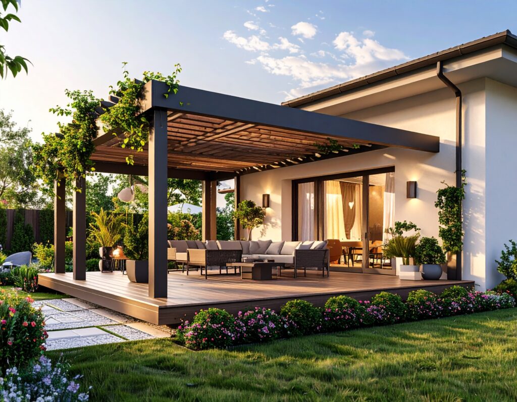 Installer une pergola extérieure