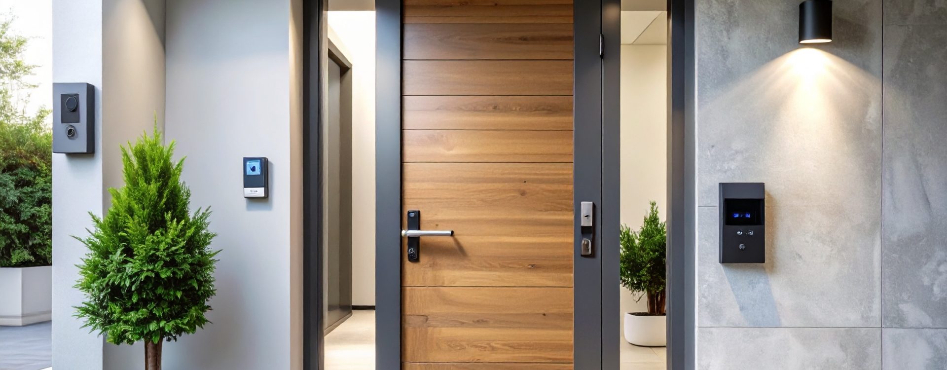 Firefly_Photo réaliste d’une porte sectionnelle moderne équipée d’un système de motorisation  769224