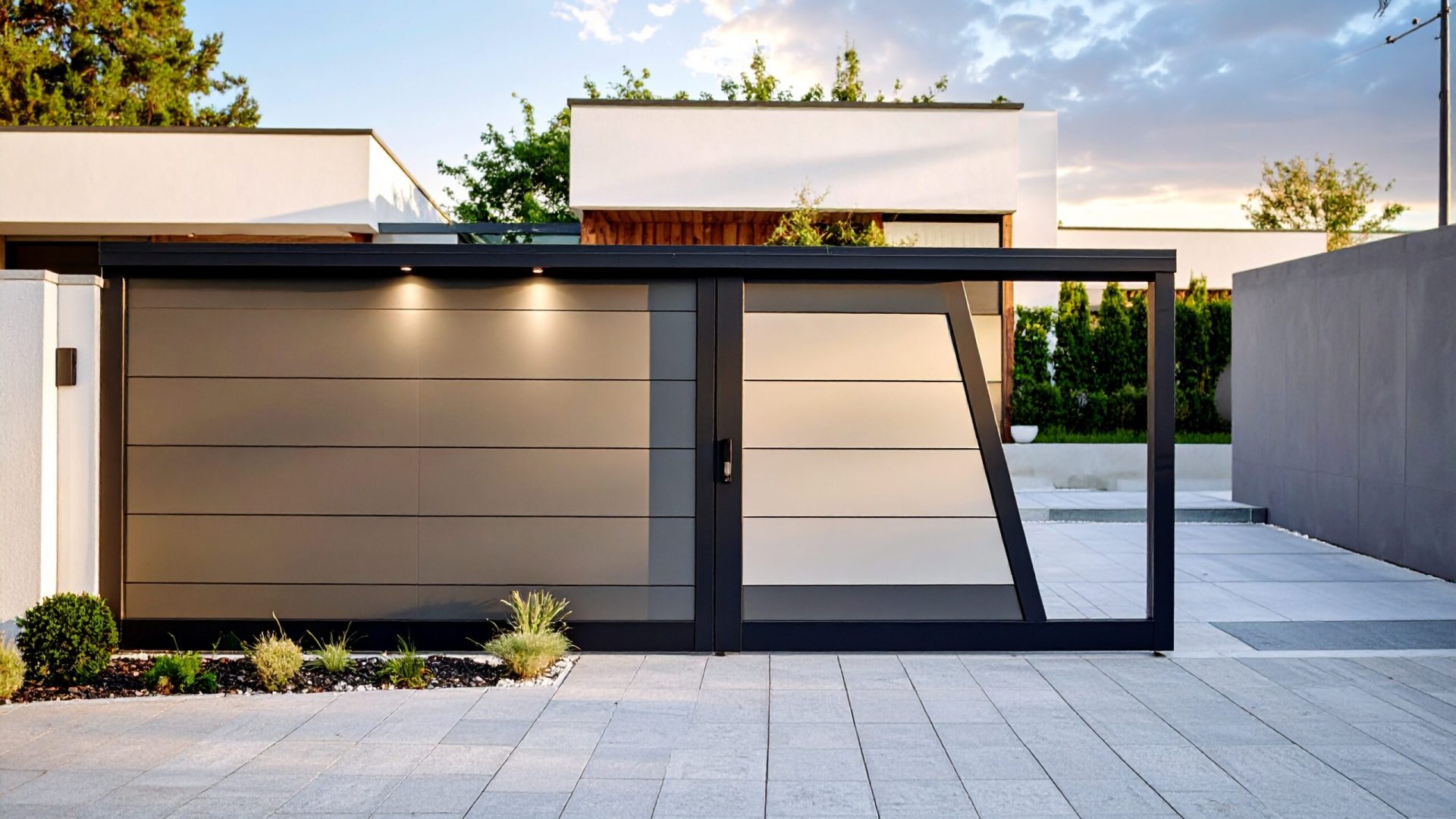 portails d'entrée d'une maison sliding version 602717